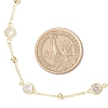 Brass Satellite Chains Necklaces NJEW-JN05254-3