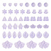 125G Gradient Color Transparent Glass Beads GLAA-TA0003-58E-1