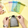 Organza Bags Jewellery Storage Pouches Wedding Favour Party Mesh Drawstring Gift OP-FS0001-04A-10