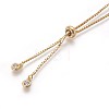 Brass Bracelets Making LS-ZIRC-F098-08G-2