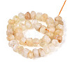 Natural Citrine(Heated) Beads Strands G-N347-17A-05-3