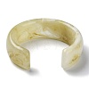 Resin Plain Cuff Bangles BJEW-B074-03A-2