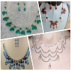 300Pcs 15 Colors Transparent Glass Beads EGLA-SP0001-40-7