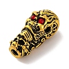 Rack Plating Tibetan Style Alloy 3 Hole Guru Beads PALLOY-F313-05AG-2