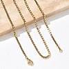 10Pcs 2.3MM 304 Stainless Steel Box Chain Necklaces NJEW-G203-05G-1