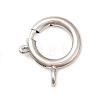 Brass Spring Ring Clasps KK-D407-20P-E-1