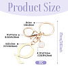 Stainless Steel Keychains KEYC-TAC0035-004Q-G-2