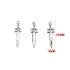 Tibetan Style Alloy Pendants PW-WGD50FB-01-3