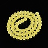 Transparent Glass Beads Strands EGLA-A044-T8mm-MD29-4