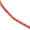 Braided Polycotton Cord Necklaces Making MAK-F038-B-G-3