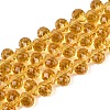 Transparent Glass Beads Strands GLAA-Q116-01A-B07-1