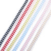 30 Yards 6 Colors Polycotton(Polyester Cotton) Ribbon OCOR-TAC0030-03A-11