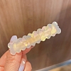 Resin Alligator Hair Clips PW-WG8E115-06-1