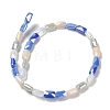 Electroplate Glass Beads Strands EGLA-P065-02A-05-2