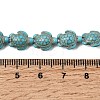 Synthetic Turquoise Beads Strands G-E456-35D-8x10mm-5