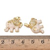 Brass Micro Pave Cubic Zirconia Pendants KK-F924-20B-G02-3