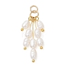 Natural Cultured Freshwater Pearl Pendants PALLOY-JF05104-1