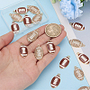 20Pcs 2 Styles Alloy Rhinestone Pendants FIND-SC0022-78-3