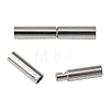 Tarnish Resistant 304 Stainless Steel Bayonet Clasps STAS-L134-06-1