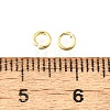 Brass Open Jump Rings KK-V007-004G-09-3