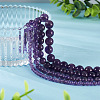 4 Strands 4 Styles Natural Amethyst Beads Strands G-CW0001-08-5