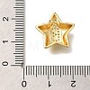 Rack Plating Brass Micro Pave Cubic Zirconia Pendants KK-I722-05G-B-3