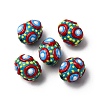 Glass Enamel Beads GLAA-C038-01B-1