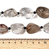 Natural Lodolite Quartz Beads Strands G-F820-M01-04-5