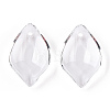 Transparent Glass Petal Beads GLAA-N001-14-4