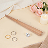 Oak Wood Ring Sizers & Mandrels TOOL-WH0006-004B-2