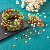 Craftdady 300Pcs 3 Colors Alloy Daisy Spacer Beads PALLOY-CD0001-11-8