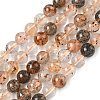 Natural Herkimer Diamond Beads Strands G-Z115-C01-6mm-2
