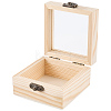Wooden Storage Boxes WOCR-CL0001-02B-8