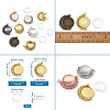 DIY Rotatable Pendant Making Kits DIY-TA0008-76-22
