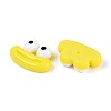 Opaque Resin Decoden Cabochons RESI-N051-15E-2