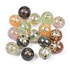 Transparent Resin Alloy Beads RESI-C070-12-1