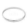 Non-Tarnish Fashion Polished 304 Stainless Steel Plain Bangles BJEW-L664-024C-P-01-2