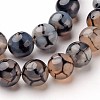 Natural Dragon Veins Agate Beads Strands X-G-D845-03-8mm-3