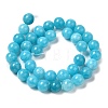 Natural Dyed Jade Beads Strands G-M402-C04-03-4