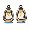 Alloy Enamel Pendants AL-CBA459E-02EB-02-1