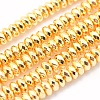 Electroplate Non-magnetic Synthetic Hematite Beads Strands G-L485-06B-G-1