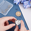 Heart Pendant Necklace DIY Making Kit DIY-DC0001-19-3