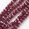 Electroplate Glass Beads Strands LS-GLAA-K027-PL-A03-1