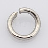 Tarnish Resistant 304 Stainless Steel Open Jump Rings STAS-E066-11-8mm-1