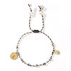 304 Stainless Steel Religious Charm Bracelets NU3381-5-1