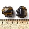 Natural Tiger Eye Carved Figurines DJEW-L023-C09-3