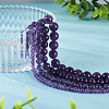 4 Strands 4 Styles Natural Amethyst Beads Strands G-CW0001-08-13