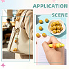 30Pcs Round Silicone Beads SIL-SZ0004-23D-7