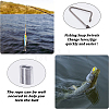 Brass Fishing Snaps Swivels DIY-FH0005-18-4