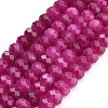 Faceted Dyed Natural White Jade Beads Strands GG-CBAE966-01B-P-2